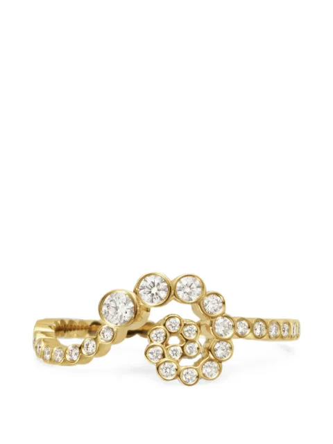 Sophie Bille Brahe Rive Escargot diamond ring Gold RI26ESCONEWH