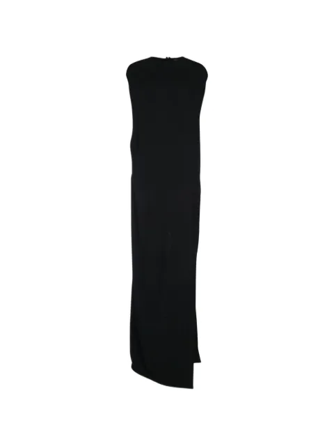 TOM FORD sleeveless silk maxi dress Black TUJ119FAX162