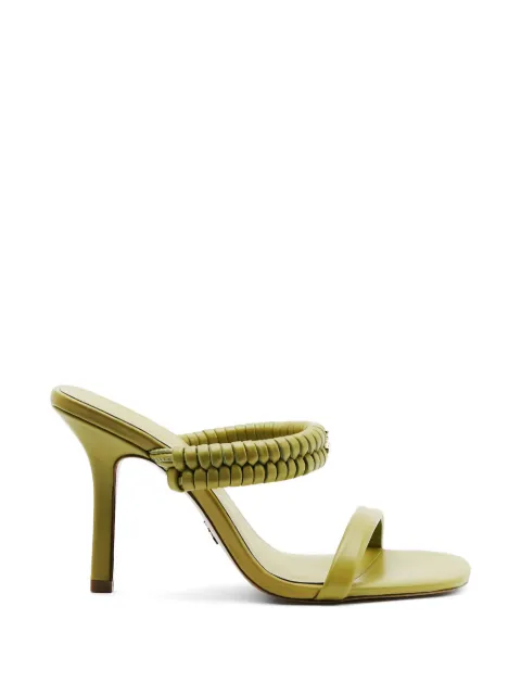 Patrizia Pepe braided heeled sandals Green 2X0064L026G631