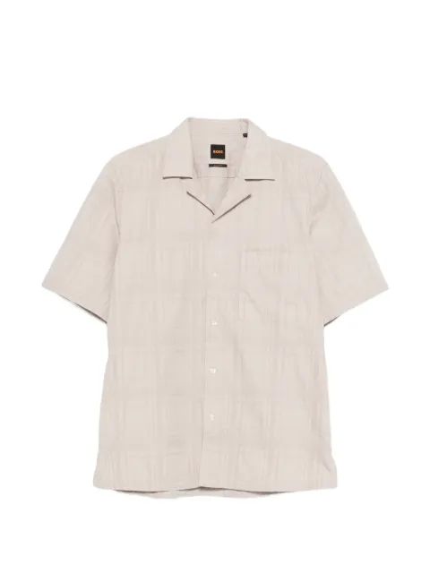 BOSS buttoned shirt Neutrals 50559322