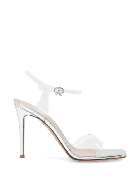 Gianvito Rossi 95mm Cher heeled sandals White G3276495RICGME
