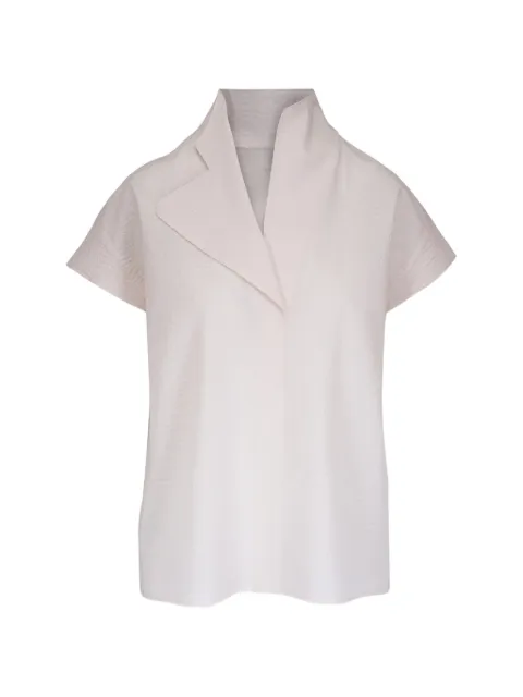 Zero + Maria Cornejo short-sleeve blouse Neutrals RPT601