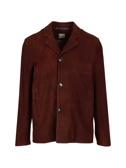 Paul Smith suede buttoned jacket Brown M1R917ZV02611
