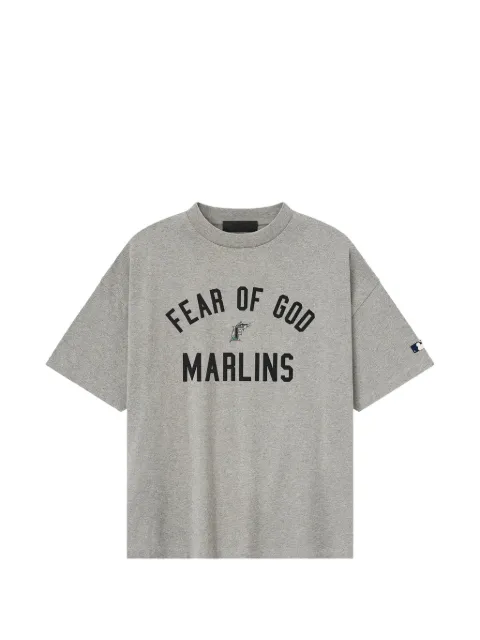 FEAR OF GOD ESSENTIALS Marlins 90s short-sleeve T-shirt Grey 125ML254019F