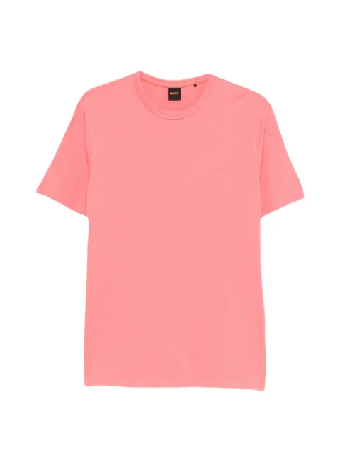 BOSS logo-detail T-shirt Pink 50508243