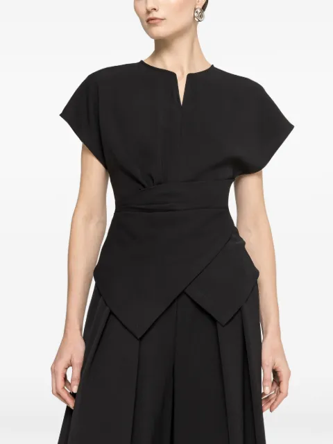 NISSA short-sleeve top Black TOP16499BLACK