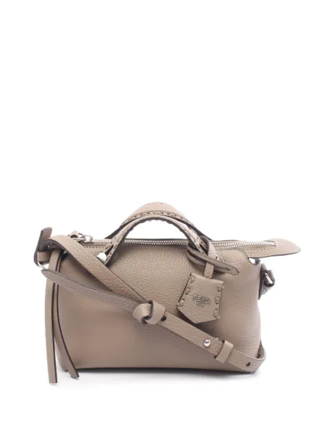 Fendi Pre-Owned 2010-2026 Mini Leather Selleria By The Way satchel Neutrals WWVF87J9CKHGW1WG