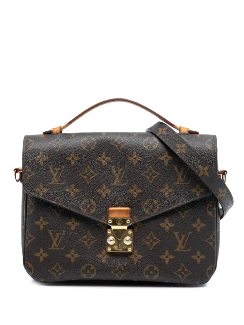 Louis Vuitton Pre-Owned 2016 Monogram Pochette Metis satchel Brown RYSDQWN0DP0W6BZC