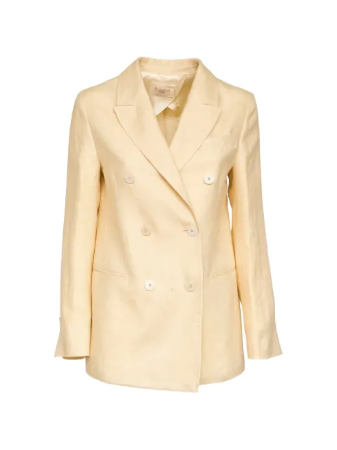 Montedoro Terrie double-breasted blazer Yellow 6B1011N7058