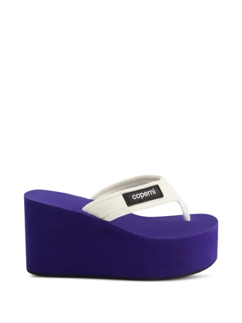 Coperni platform wedge sandals Neutrals COPSH09F6090WB