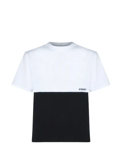 K-Way Solo colourblock T-shirt White K71355W