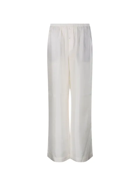 Róhe elastic-waist trousers White 41930260