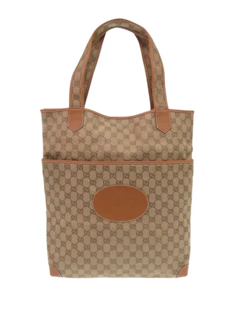Gucci Pre-Owned 2000-2015 GG Canvas tote bag Neutrals E42SUYACPUUY5UX9
