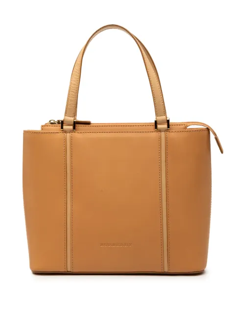 Burberry Pre-Owned 2000-2017 Leather tote bag Brown VA6Z6PMYNGFZKGB2