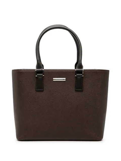 Burberry Pre-Owned 2000-2025 Leather tote bag Brown 3AQGRTS22Y9TW5M6