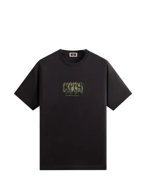 KITH x The Matrix The Matrix Has You graphic-print T-shirt Black KHM035057001