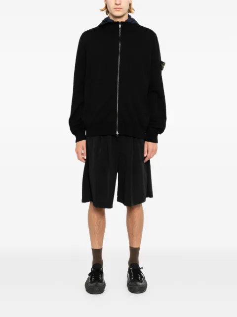 Stone Island 5100047 light raw hand organic cotton sweatshirt Black L1S155100047S00B9