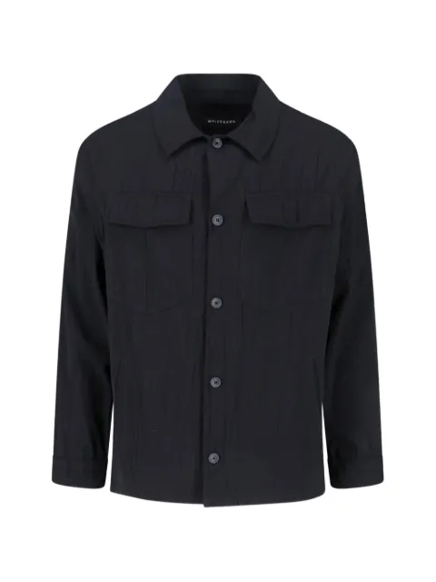 White Sand button shirt Black 26SU25315