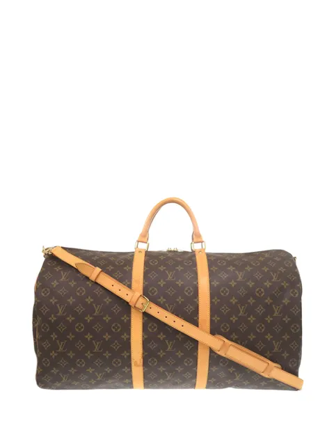 Louis Vuitton Pre-Owned 2004 Monogram Keepall Bandouliere 60 travel bag Brown TL7ZN0T8HS2ZZM5C