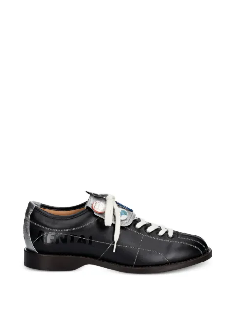 Kenzo Kenzo Striker embellished leather Derby shoes Black FG55DB120L50