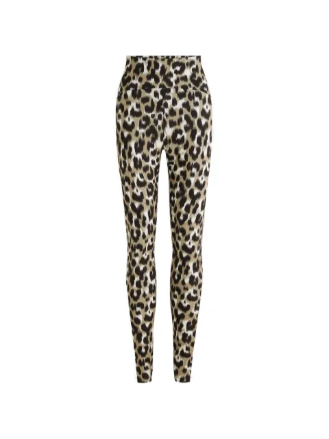 Fusalp Biarris leopard-pattern leggings Neutrals 26EJ1505