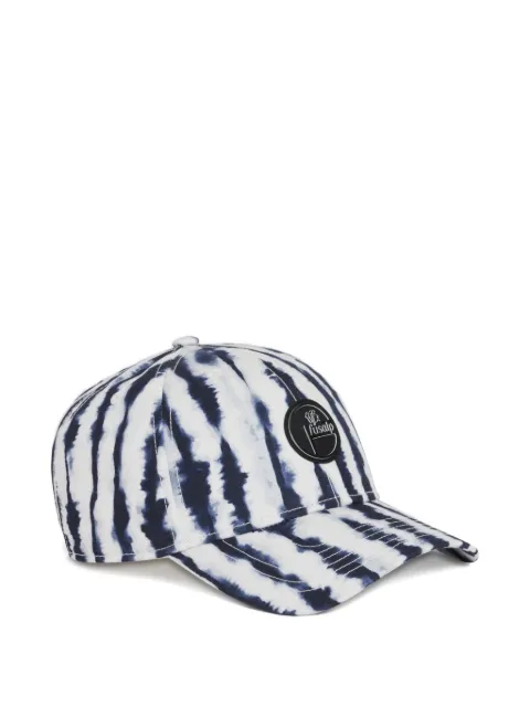 Fusalp stripe logo cap White 26EJ3701