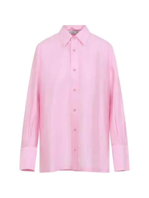 Carven button-up silk shirt Pink 6261K21260