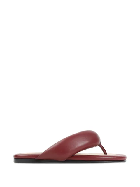 Carven Garnier leather sandals Red 6261161198