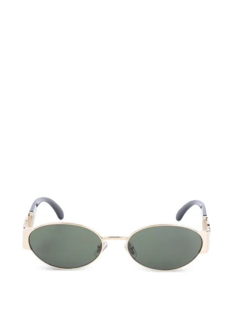 Versace Eyewear oval-frame sunglasses Gold 0VE2299