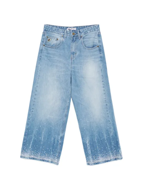 LOIS JEANS Beatrix crystal-embellished jeans Blue 35177922L32