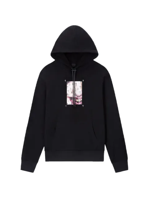 RTA Dion graphic-print hoodie Black MLFQK909T1181BKCGZ