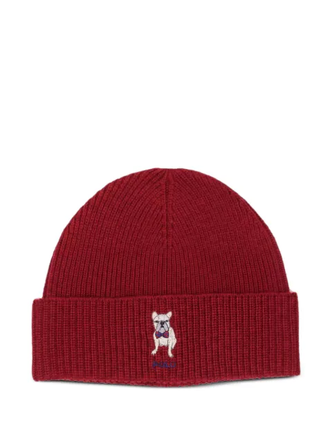 Polo Ralph Lauren Frenchie beanie hat Red PC0917619