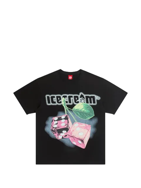 ICECREAM graphic-print T-shirt Black 4611211BLAC