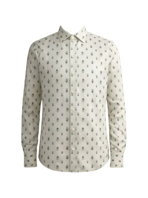 AMIRI Peacock long-sleeve shirt Neutrals Y0M06223JAIVG