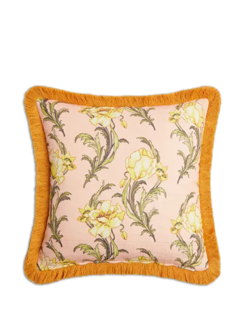 La DoubleJ outdoor cushion (45x45) with fringes Green CUS0041POL001NYB01GR16