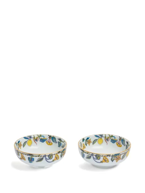 La DoubleJ snack bowl set of 2 White BWT0004CER001BRN12WH01