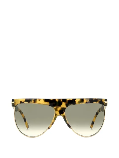 Victoria Beckham Eyewear tortoiseshell-effect geometric-frame sunglasses Brown VB7005S