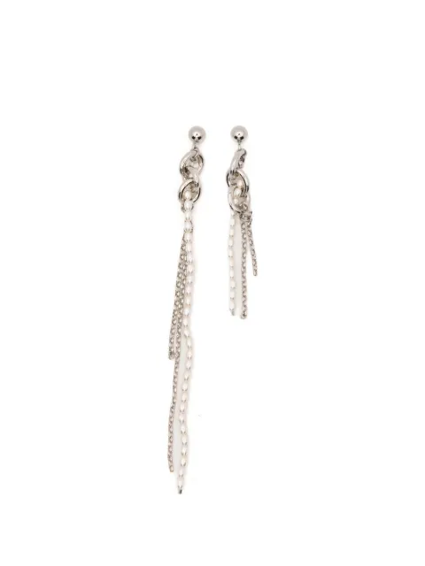 Justine Clenquet Salem earrings Silver SALEMEARRINGS