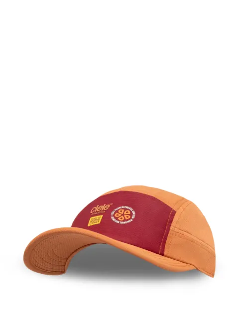 Ciele GOCap SC logo-print panelled cap Orange CLGCSCMSTWN001