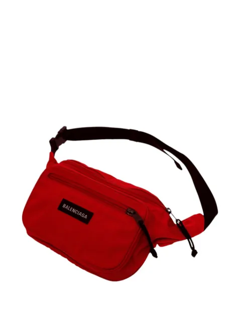 Balenciaga Pre-Owned 2010-2025 Nylon Explorer belt bag Red BIVKZT641NNPJR14