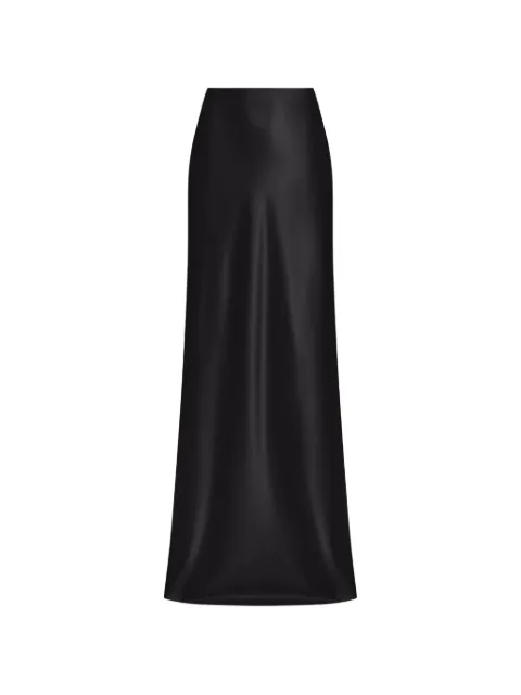 ALEXIA & ANTONIA bias-cut maxi skirt Black 21002111101