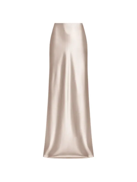 ALEXIA & ANTONIA bias-cut maxi skirt Neutrals 21002111101