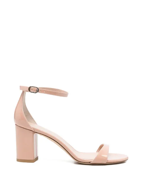 Stuart Weitzman Nudist block-heel sandals Pink PATY6Q