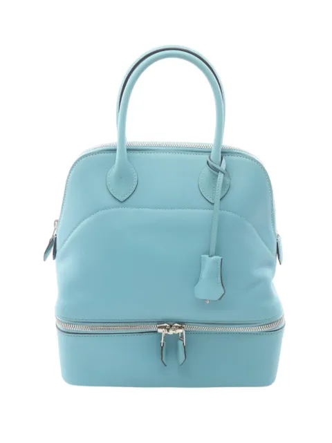 Hermès Pre-Owned 2015 Swift Bolide Secret Bag handbag Blue D11S4GR6QFRZE77M
