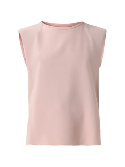 Liviana Conti keyhole sleeveless top Pink F5SS13