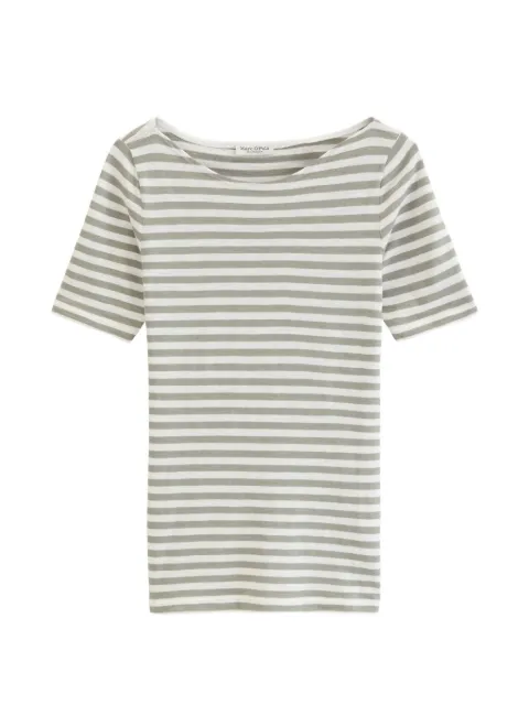 Marc O'Polo striped short-sleeve T-shirt White 5000013313