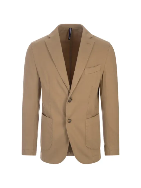 russocapri oxford button blazer Neutrals 311100