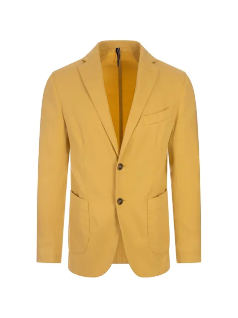 russocapri oxford button blazer Yellow 311100