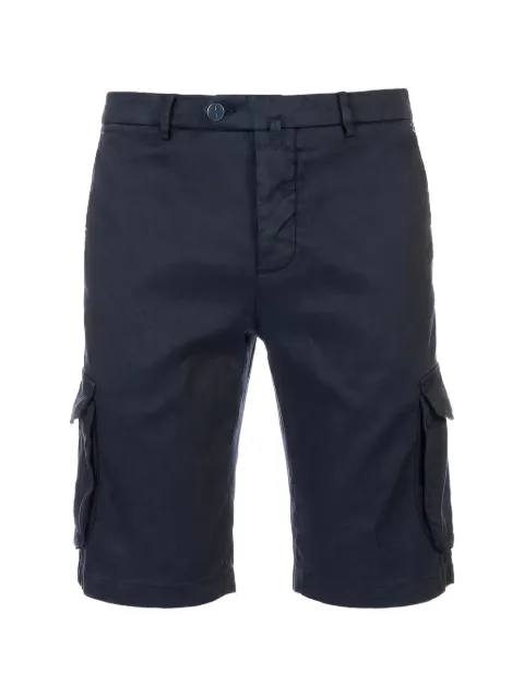 Kiton cargo-pocket shorts Blue UFPPBK0603H