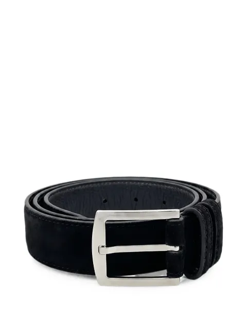 Kiton buckle-fastening belt Black USC4PN00108
